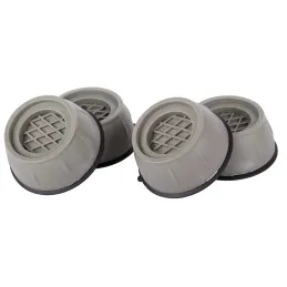 Anti-Vibrationsunterlagen für Geräte und Möbel / Grau - Set mit 4 Stück
