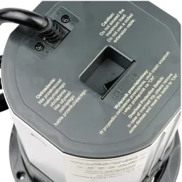 Automatische ausfahrbare Steckdose AMBIENTE SCHUKO 3x230V + USB A-C mit Licht und Ladefunktion / Schwarzes Glas