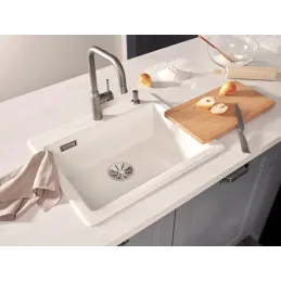 Keramikspüle Blanco PALONA 6 / mit Zugknopf