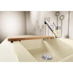 Keramikspüle Blanco PALONA 6 / mit Zugknopf
