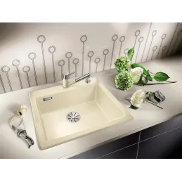 Keramikspüle Blanco PALONA 6 / mit Zugknopf