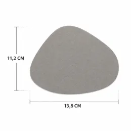 Set mit 4 Tischunterlagen LANIO 110 x 140 mm / Beige