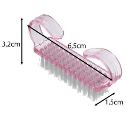 Maniküre-Handbürste - 10 Stk. / Rosa