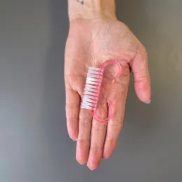 Maniküre-Handbürste - 10 Stk. / Rosa
