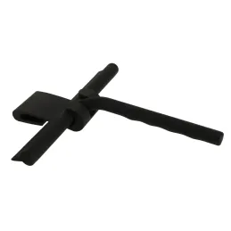 Wasserschaber mit Halterung für Glaswand / Schwarz