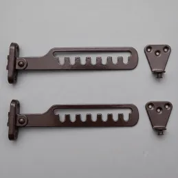 Fensterblockierbeschläge - 2Stk / Braun