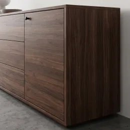 Knopfgriff CARION / Schwarz matt