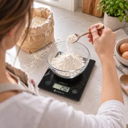 Digitale Küchenwaage EASY COOK / Schwarz