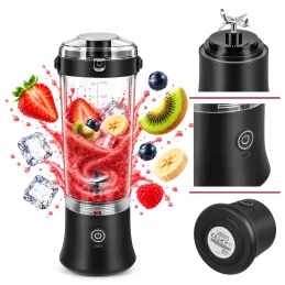 USB elektrischer Mixer ARIANO für Smoothies und Cocktails 600 ml / Schwarz