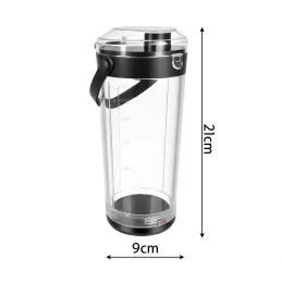 Ersatzbehälter für USB-Elektromixer ARIANO 600 ml / Schwarz