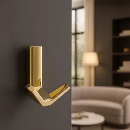Garderobenhaken GRAPA / Gold glänzend
