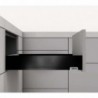 Metallseitenwand für LEGRABOX Schublade. Die Höhe der Seitenwände beträgt 90,5 mm. Preis ist pro Paar