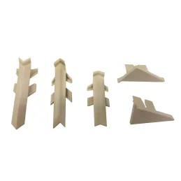 Endkappen-Set für Dichtungsleiste PFLEIDERER/beige