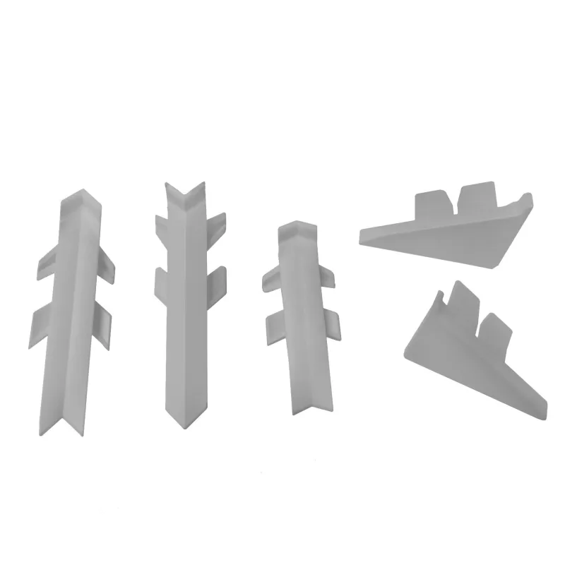 Endkappen-Set für Dichtungsleiste PFLEIDERER/hellgrau