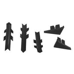 Endkappen-Set für Dichtungsleiste  PFLEIDERER /schwarz