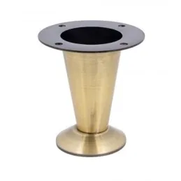 Möbelfuß PALMA / Gebürstetes Messing