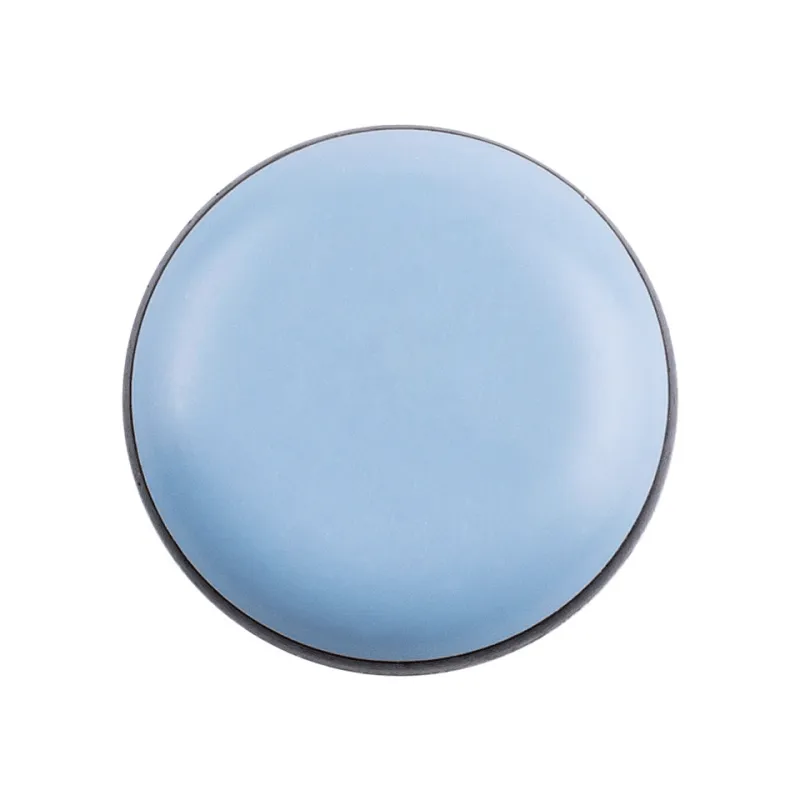 Gleiter Gleiter aufklebend mit Teflon Grau / 10 Stück